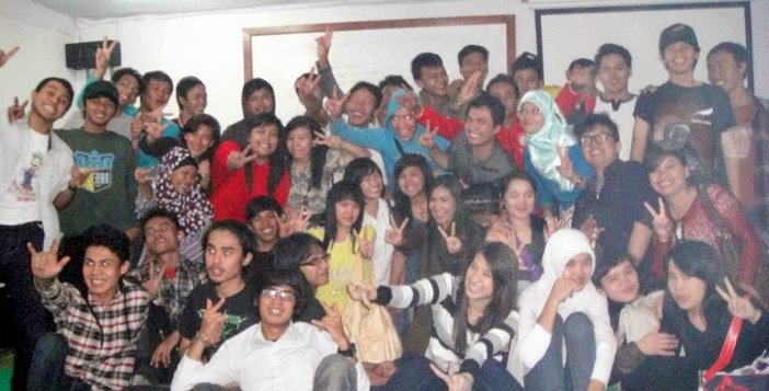 karaoke di LPK MDC siswa paket c